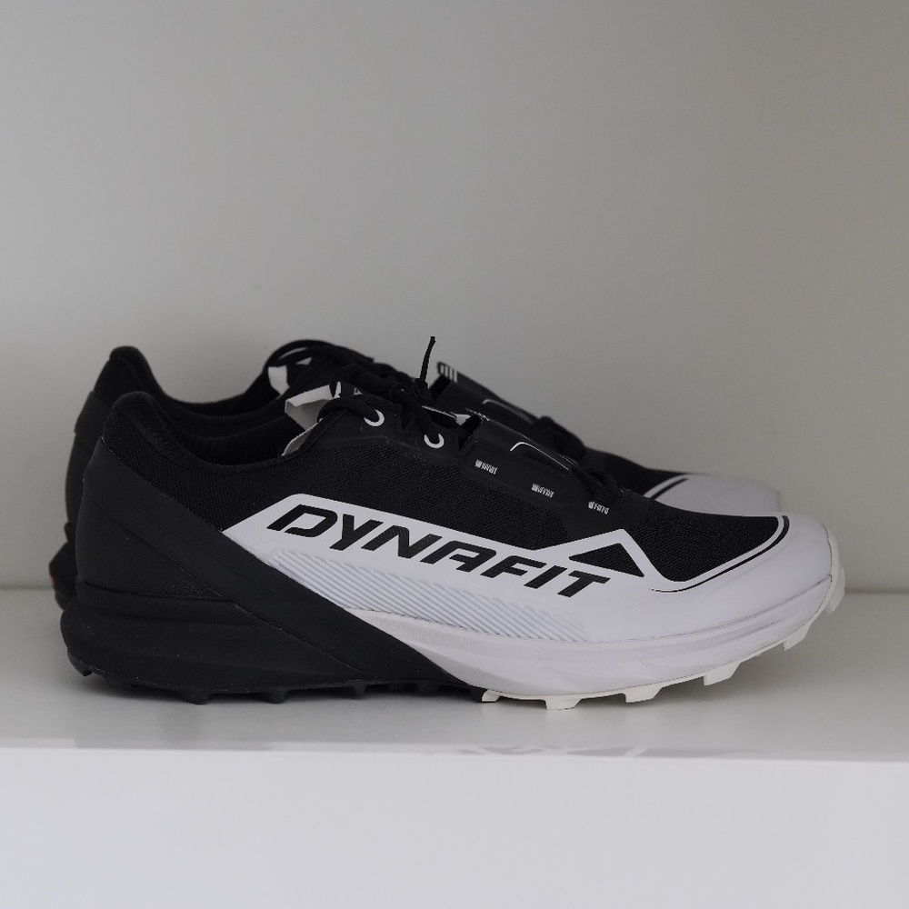 DYNAFIT Ultra 50 Running Shoes Black White Ortholite Mens US 10.5